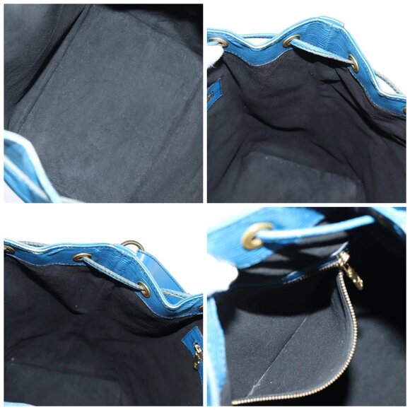 LOUIS VUITTON Epi Noe Shoulder Bag Toledo Blue M44005 LV Auth 129725 - Picture 16 of 16